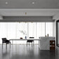 Metal Contemporary Rectangular Dining Table High Gloss White Sintered Stone Table with Metal Legs Clearhalo ' dining_table' 'Dining Tables & Seating' 'Dining Tables' 'Furniture' 'furniture_dining_table' 'Kitchen & Dining Furniture' 'kitchen&dining_furn' 'kitchen' 'kitchen_dining_table' 3901795