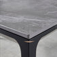 Industrial Style Sintered Stone Dining Table Aviation Aluminum Base Rectangle Table for Home Clearhalo ' dining_table' 'Dining Tables & Seating' 'Dining Tables' 'Furniture' 'furniture_dining_table' 'Kitchen & Dining Furniture' 'kitchen&dining_furn' 'kitchen' 'kitchen_dining_table' 3901816