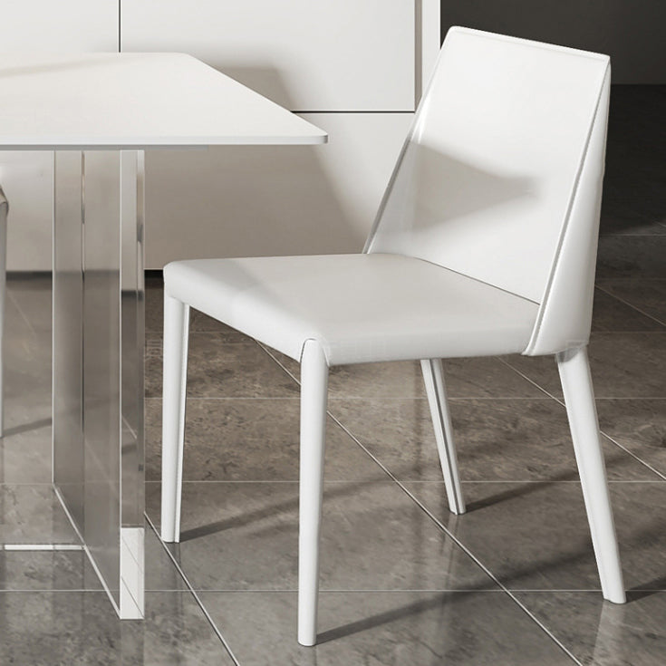 Acrylic Contemporary Rectangular Dining Table Sintered Stone Table with Acrylic base Clearhalo ' dining_table' 'Dining Tables & Seating' 'Dining Tables' 'furn' 'furn_dining_table' 'Furniture' 'furniture_dining_table' 'Kitchen & Dining Furniture' 'kitchen&dining_furn' 'kitchen' 'kitchen_dining_table' 3902051