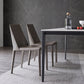 Industrial Style Sintered Stone Dining Table Rectangle Shape Table with 4 Legs Base Clearhalo ' dining_table' 'Dining Tables & Seating' 'Dining Tables' 'Furniture' 'furniture_dining_table' 'Kitchen & Dining Furniture' 'kitchen&dining_furn' 'kitchen' 'kitchen_dining_table' 3902088