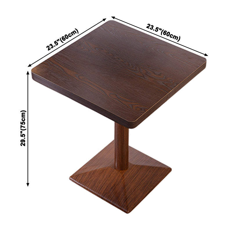Industrial Wooden Dinner Room Kitchen Table Brown Table with Metal Base for Dining Room Clearhalo ' dining_table' 'Dining Tables & Seating' 'Dining Tables' 'furn' 'furn_dining_table' 'Furniture' 'furniture_dining_table' 'Kitchen & Dining Furniture' 'kitchen&dining_furn' 'kitchen' 'kitchen_dining_table' 3902144