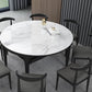 Contemporary Style 53'' Dining Table 4 Legs Dining Site Table with Drop-Leaf Clearhalo ' dining_table' 'Dining Tables & Seating' 'Dining Tables' 'furn' 'furn_dining_table' 'Furniture' 'furniture_dining_table' 'Kitchen & Dining Furniture' 'kitchen&dining_furn' 'kitchen' 'kitchen_dining_table' 3902173
