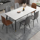 Industrial Sintered Kitchen Dining Table Rectangle Standard Dining Table with 4 Legs Base Clearhalo ' dining_table' 'Dining Tables & Seating' 'Dining Tables' 'furn' 'furn_dining_table' 'Furniture' 'furniture_dining_table' 'Kitchen & Dining Furniture' 'kitchen&dining_furn' 'kitchen' 'kitchen_dining_table' 3902195