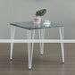 Square Sintered Stone Three-Color Dining Table Industrial 4 Legs Table for Dining Room Gray White Clearhalo ' dining_table' 'Dining Tables & Seating' 'Dining Tables' 'furn' 'furn_dining_table' 'Furniture' 'furniture_dining_table' 'Kitchen & Dining Furniture' 'kitchen&dining_furn' 'kitchen' 'kitchen_dining_table' 3902243