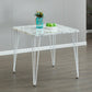 Square Sintered Stone Three-Color Dining Table Industrial 4 Legs Table for Dining Room White White Clearhalo ' dining_table' 'Dining Tables & Seating' 'Dining Tables' 'furn' 'furn_dining_table' 'Furniture' 'furniture_dining_table' 'Kitchen & Dining Furniture' 'kitchen&dining_furn' 'kitchen' 'kitchen_dining_table' 3902246