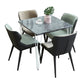 Square Sintered Stone Three-Color Dining Table Industrial 4 Legs Table for Dining Room Clearhalo ' dining_table' 'Dining Tables & Seating' 'Dining Tables' 'furn' 'furn_dining_table' 'Furniture' 'furniture_dining_table' 'Kitchen & Dining Furniture' 'kitchen&dining_furn' 'kitchen' 'kitchen_dining_table' 3902248