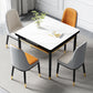 Industrial Style Stone 31.5''Dining Table Square 4 Legs Table for Dining Room Clearhalo ' dining_table' 'Dining Tables & Seating' 'Dining Tables' 'furn' 'furn_dining_table' 'Furniture' 'furniture_dining_table' 'Kitchen & Dining Furniture' 'kitchen&dining_furn' 'kitchen' 'kitchen_dining_table' 3902273