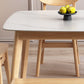 Traditional Luxury Dining Table Stone Dinner Table with Rubberwood Solid Wood Base Clearhalo ' dining_table' 'Dining Tables & Seating' 'Dining Tables' 'furn' 'furn_dining_table' 'Furniture' 'furniture_dining_table' 'Kitchen & Dining Furniture' 'kitchen&dining_furn' 'kitchen' 'kitchen_dining_table' 3902326