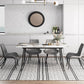 Industrial Style Rectangle Dining Site Table Stone Dining Room Home Furniture Clearhalo ' dining_table' 'Dining Tables & Seating' 'Dining Tables' 'furn' 'furn_dining_table' 'Furniture' 'furniture_dining_table' 'Kitchen & Dining Furniture' 'kitchen&dining_furn' 'kitchen' 'kitchen_dining_table' 3902332