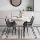 Industrial Style Rectangle Dining Site Table Stone Dining Room Home Furniture Clearhalo ' dining_table' 'Dining Tables & Seating' 'Dining Tables' 'furn' 'furn_dining_table' 'Furniture' 'furniture_dining_table' 'Kitchen & Dining Furniture' 'kitchen&dining_furn' 'kitchen' 'kitchen_dining_table' 3902333