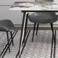 Industrial Style Rectangle Dining Site Table Stone Dining Room Home Furniture Clearhalo ' dining_table' 'Dining Tables & Seating' 'Dining Tables' 'furn' 'furn_dining_table' 'Furniture' 'furniture_dining_table' 'Kitchen & Dining Furniture' 'kitchen&dining_furn' 'kitchen' 'kitchen_dining_table' 3902339
