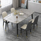 Traditional Luxury Rectangle Dining Site Table Stone Dining Room Home Furniture for Home Brown Without Chairs Clearhalo ' dining_table' 'Dining Tables & Seating' 'Dining Tables' 'furn' 'furn_dining_table' 'Furniture' 'furniture_dining_table' 'Kitchen & Dining Furniture' 'kitchen&dining_furn' 'kitchen' 'kitchen_dining_table' 3902346