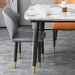 Traditional Luxury Rectangle Dining Site Table Stone Dining Room Home Furniture for Home Clearhalo ' dining_table' 'Dining Tables & Seating' 'Dining Tables' 'furn' 'furn_dining_table' 'Furniture' 'furniture_dining_table' 'Kitchen & Dining Furniture' 'kitchen&dining_furn' 'kitchen' 'kitchen_dining_table' 3902355