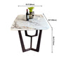 Industrial White Sintered Stone Top Dining Table Rectangle Standard Dining Table for Kitchen Clearhalo ' dining_table' 'Dining Tables & Seating' 'Dining Tables' 'furn' 'furn_dining_table' 'Furniture' 'furniture_dining_table' 'Kitchen & Dining Furniture' 'kitchen&dining_furn' 'kitchen' 'kitchen_dining_table' 3902468