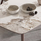 Metal Traditional Luxury Rectangle Dining Table Sintered Stone Top Table with 4 Legs Clearhalo ' dining_table' 'Dining Tables & Seating' 'Dining Tables' 'furn' 'furn_dining_table' 'Furniture' 'furniture_dining_table' 'Kitchen & Dining Furniture' 'kitchen&dining_furn' 'kitchen' 'kitchen_dining_table' 3902475