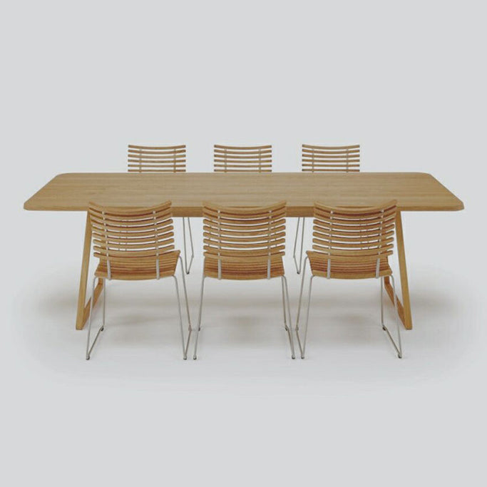 Rectangle Shape Industrial Dining Table Wood Color Fixed Table with Solid Wood Clearhalo ' dining_table' 'Dining Tables & Seating' 'Dining Tables' 'furn' 'furn_dining_table' 'Furniture' 'furniture_dining_table' 'Kitchen & Dining Furniture' 'kitchen&dining_furn' 'kitchen' 'kitchen_dining_table' 3902485