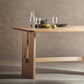 Causal Solid Wood Standard Dining Table Khaki Rectangle Shape Dining Table for Kitchen Clearhalo ' dining_table' 'Dining Tables & Seating' 'Dining Tables' 'furn' 'furn_dining_table' 'Furniture' 'furniture_dining_table' 'Kitchen & Dining Furniture' 'kitchen&dining_furn' 'kitchen' 'kitchen_dining_table' 3902505