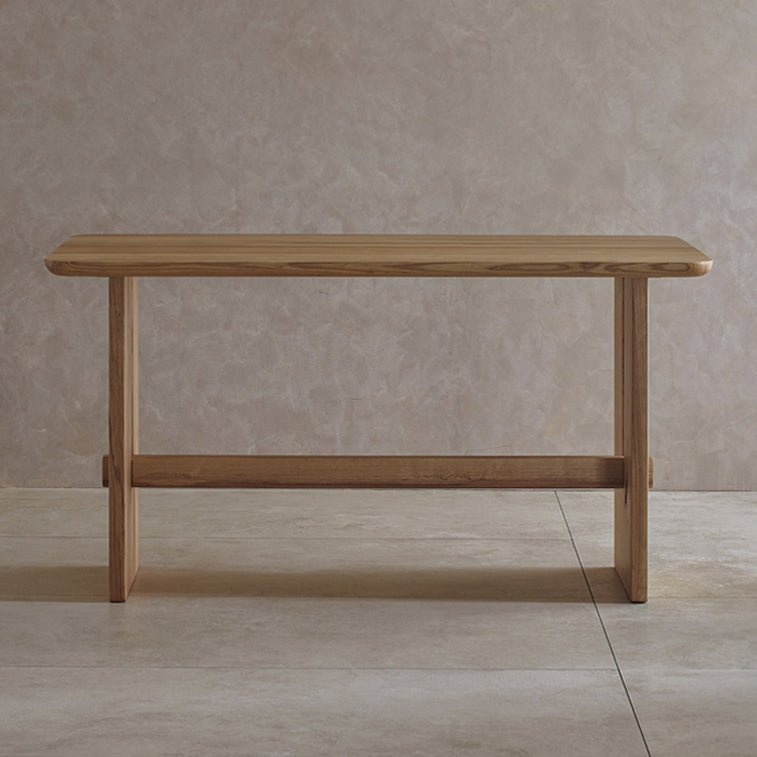 Causal Solid Wood Standard Dining Table Khaki Rectangle Shape Dining Table for Kitchen Clearhalo ' dining_table' 'Dining Tables & Seating' 'Dining Tables' 'furn' 'furn_dining_table' 'Furniture' 'furniture_dining_table' 'Kitchen & Dining Furniture' 'kitchen&dining_furn' 'kitchen' 'kitchen_dining_table' 3902506