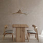 Causal Solid Wood Standard Dining Table Khaki Rectangle Shape Dining Table for Kitchen Clearhalo ' dining_table' 'Dining Tables & Seating' 'Dining Tables' 'furn' 'furn_dining_table' 'Furniture' 'furniture_dining_table' 'Kitchen & Dining Furniture' 'kitchen&dining_furn' 'kitchen' 'kitchen_dining_table' 3902508
