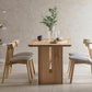 Causal Solid Wood Standard Dining Table Khaki Rectangle Shape Dining Table for Kitchen Clearhalo ' dining_table' 'Dining Tables & Seating' 'Dining Tables' 'furn' 'furn_dining_table' 'Furniture' 'furniture_dining_table' 'Kitchen & Dining Furniture' 'kitchen&dining_furn' 'kitchen' 'kitchen_dining_table' 3902511