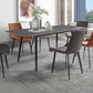 Sintered Stone Three-Color Dining Table Modern Style 4 Legs Table for Dining Room Clearhalo ' dining_table' 'Dining Tables & Seating' 'Dining Tables' 'furn' 'furn_dining_table' 'Furniture' 'furniture_dining_table' 'Kitchen & Dining Furniture' 'kitchen&dining_furn' 'kitchen' 'kitchen_dining_table' 3902522