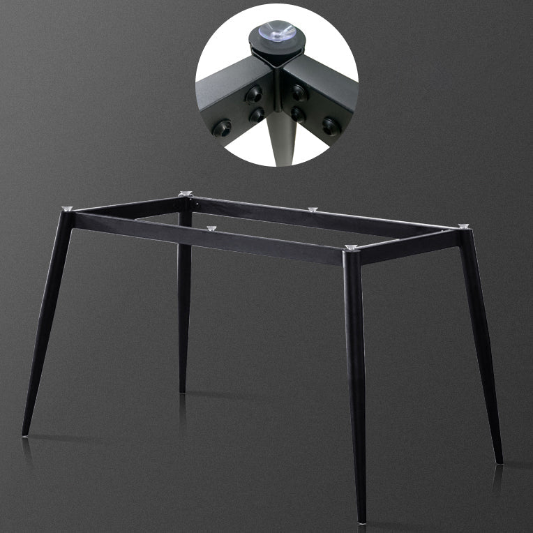 Sintered Stone Three-Color Dining Table Modern Style 4 Legs Table for Dining Room Clearhalo ' dining_table' 'Dining Tables & Seating' 'Dining Tables' 'furn' 'furn_dining_table' 'Furniture' 'furniture_dining_table' 'Kitchen & Dining Furniture' 'kitchen&dining_furn' 'kitchen' 'kitchen_dining_table' 3902526