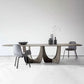 Rectangle Modern Style Dining Table Wood Color Fixed Table with Solid Wood Clearhalo ' dining_table' 'Dining Tables & Seating' 'Dining Tables' 'furn' 'furn_dining_table' 'Furniture' 'furniture_dining_table' 'Kitchen & Dining Furniture' 'kitchen&dining_furn' 'kitchen' 'kitchen_dining_table' 3902543