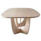 Rectangle Modern Style Dining Table Wood Color Fixed Table with Solid Wood Clearhalo ' dining_table' 'Dining Tables & Seating' 'Dining Tables' 'furn' 'furn_dining_table' 'Furniture' 'furniture_dining_table' 'Kitchen & Dining Furniture' 'kitchen&dining_furn' 'kitchen' 'kitchen_dining_table' 3902547