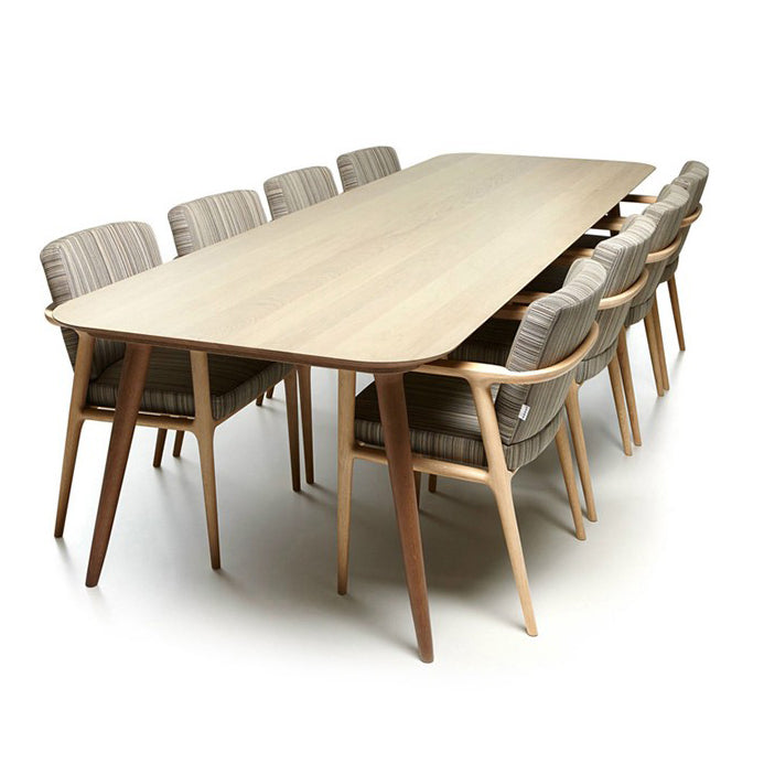 Rectangle Shape Wood Color Dining Table Solid Wood Table Contemporary with 4 Legs Clearhalo ' dining_table' 'Dining Tables & Seating' 'Dining Tables' 'furn' 'furn_dining_table' 'Furniture' 'furniture_dining_table' 'Kitchen & Dining Furniture' 'kitchen&dining_furn' 'kitchen' 'kitchen_dining_table' 3902556