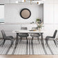Rectangle Stone Home Furniture Industrial Style Dining Room Collection Clearhalo ' dining_table' 'Dining Tables & Seating' 'Dining Tables' 'furn' 'furn_dining_table' 'Furniture' 'furniture_dining_table' 'Kitchen & Dining Furniture' 'kitchen&dining_furn' 'kitchen' 'kitchen_dining_table' 3902590