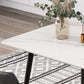 Rectangle Stone Home Furniture Industrial Style Dining Room Collection Clearhalo ' dining_table' 'Dining Tables & Seating' 'Dining Tables' 'furn' 'furn_dining_table' 'Furniture' 'furniture_dining_table' 'Kitchen & Dining Furniture' 'kitchen&dining_furn' 'kitchen' 'kitchen_dining_table' 3902596