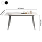 Rectangle Stone Home Furniture Industrial Style Dining Room Collection Clearhalo ' dining_table' 'Dining Tables & Seating' 'Dining Tables' 'furn' 'furn_dining_table' 'Furniture' 'furniture_dining_table' 'Kitchen & Dining Furniture' 'kitchen&dining_furn' 'kitchen' 'kitchen_dining_table' 3902602