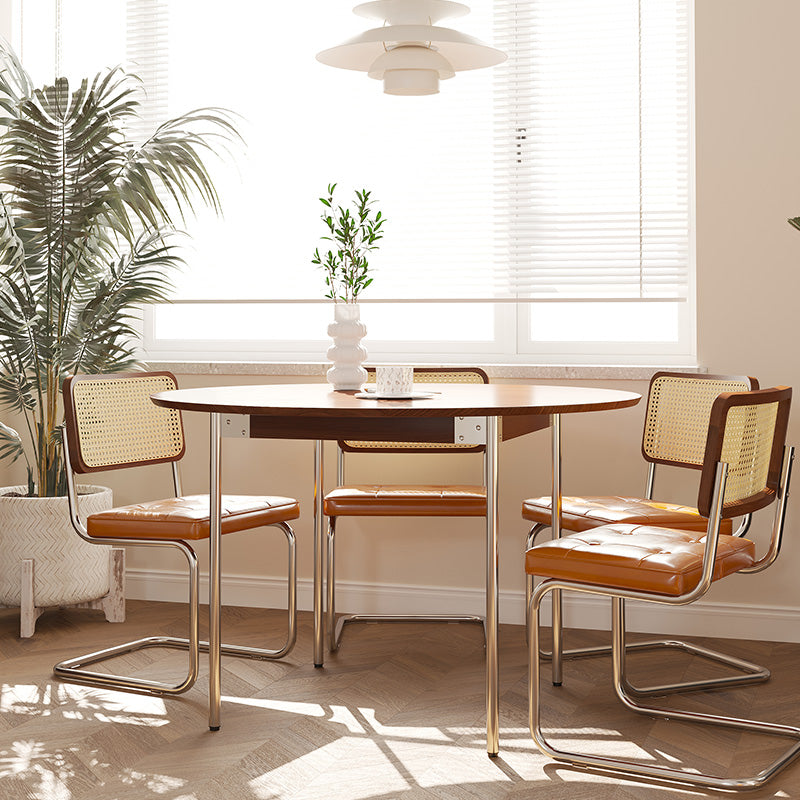 Simple Solid Wood Dining Table Brown Standard Dining Table for Kitchen Clearhalo ' dining_table' 'Dining Tables & Seating' 'Dining Tables' 'furn' 'furn_dining_table' 'Furniture' 'furniture_dining_table' 'Kitchen & Dining Furniture' 'kitchen&dining_furn' 'kitchen' 'kitchen_dining_table' 3902621