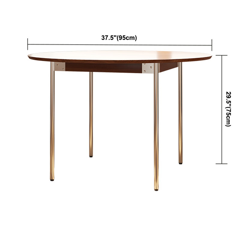 Simple Solid Wood Dining Table Brown Standard Dining Table for Kitchen Clearhalo ' dining_table' 'Dining Tables & Seating' 'Dining Tables' 'furn' 'furn_dining_table' 'Furniture' 'furniture_dining_table' 'Kitchen & Dining Furniture' 'kitchen&dining_furn' 'kitchen' 'kitchen_dining_table' 3902629