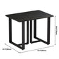 Industrial Dining Table Sintered Stone Table with Double Pedestal Base for Dining Room Clearhalo ' dining_table' 'Dining Tables & Seating' 'Dining Tables' 'furn' 'furn_dining_table' 'Furniture' 'furniture_dining_table' 'Kitchen & Dining Furniture' 'kitchen&dining_furn' 'kitchen' 'kitchen_dining_table' 3902646