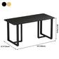 Industrial Dining Table Sintered Stone Table with Double Pedestal Base for Dining Room Clearhalo ' dining_table' 'Dining Tables & Seating' 'Dining Tables' 'furn' 'furn_dining_table' 'Furniture' 'furniture_dining_table' 'Kitchen & Dining Furniture' 'kitchen&dining_furn' 'kitchen' 'kitchen_dining_table' 3902648