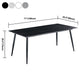 Sintered Stone Dining Table 4 Legs Carbon Steel Base Rectangle Table for Home Clearhalo ' dining_table' 'Dining Tables & Seating' 'Dining Tables' 'furn' 'furn_dining_table' 'Furniture' 'furniture_dining_table' 'Kitchen & Dining Furniture' 'kitchen&dining_furn' 'kitchen' 'kitchen_dining_table' 3902668
