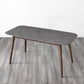 Simplicity Rectangle Dining Room Table Grey Sintered Stone Table with 4 Legs Clearhalo ' dining_table' 'Dining Tables & Seating' 'Dining Tables' 'furn' 'furn_dining_table' 'Furniture' 'furniture_dining_table' 'Kitchen & Dining Furniture' 'kitchen&dining_furn' 'kitchen' 'kitchen_dining_table' 3902694