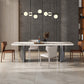 Sintered Stone Top Rectangle Table for Restaurant Modern Dining Table with Double Pedestal Clearhalo ' dining_table' 'Dining Tables & Seating' 'Dining Tables' 'furn' 'furn_dining_table' 'Furniture' 'furniture_dining_table' 'Kitchen & Dining Furniture' 'kitchen&dining_furn' 'kitchen' 'kitchen_dining_table' 3902806