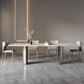 Sintered Stone Top Rectangle Table for Restaurant Modern Dining Table with Double Pedestal Clearhalo ' dining_table' 'Dining Tables & Seating' 'Dining Tables' 'furn' 'furn_dining_table' 'Furniture' 'furniture_dining_table' 'Kitchen & Dining Furniture' 'kitchen&dining_furn' 'kitchen' 'kitchen_dining_table' 3902808