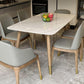 Sintered Stone Top Rectangle Table for Restaurant Modern Dining Table with 4 Legs Clearhalo ' dining_table' 'Dining Tables & Seating' 'Dining Tables' 'furn' 'furn_dining_table' 'Furniture' 'furniture_dining_table' 'Kitchen & Dining Furniture' 'kitchen&dining_furn' 'kitchen' 'kitchen_dining_table' 3902868