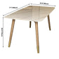 Sintered Stone Top Rectangle Table for Restaurant Modern Dining Table with 4 Legs Clearhalo ' dining_table' 'Dining Tables & Seating' 'Dining Tables' 'furn' 'furn_dining_table' 'Furniture' 'furniture_dining_table' 'Kitchen & Dining Furniture' 'kitchen&dining_furn' 'kitchen' 'kitchen_dining_table' 3902882