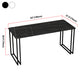 Industrial Dining Table Sintered Stone Table with Double Metal Pedestal for Dining Room Clearhalo ' dining_table' 'Dining Tables & Seating' 'Dining Tables' 'furn' 'furn_dining_table' 'Furniture' 'furniture_dining_table' 'Kitchen & Dining Furniture' 'kitchen&dining_furn' 'kitchen' 'kitchen_dining_table' 3902912