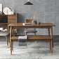 Traditional Luxury Rectangle Dining Room Table Ash Solid Wood Table with 4 Legs Clearhalo ' dining_table' 'Dining Tables & Seating' 'Dining Tables' 'furn' 'furn_dining_table' 'Furniture' 'furniture_dining_table' 'Kitchen & Dining Furniture' 'kitchen&dining_furn' 'kitchen' 'kitchen_dining_table' 3902931