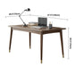 Traditional Luxury Rectangle Dining Room Table Ash Solid Wood Table with 4 Legs Clearhalo ' dining_table' 'Dining Tables & Seating' 'Dining Tables' 'furn' 'furn_dining_table' 'Furniture' 'furniture_dining_table' 'Kitchen & Dining Furniture' 'kitchen&dining_furn' 'kitchen' 'kitchen_dining_table' 3902936