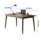Traditional Luxury Rectangle Dining Room Table Ash Solid Wood Table with 4 Legs Clearhalo ' dining_table' 'Dining Tables & Seating' 'Dining Tables' 'furn' 'furn_dining_table' 'Furniture' 'furniture_dining_table' 'Kitchen & Dining Furniture' 'kitchen&dining_furn' 'kitchen' 'kitchen_dining_table' 3902938