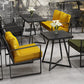 Industrial Dining Table Double Metal Pedestal Table with Black Tabletop for Dining Room Clearhalo ' dining_table' 'Dining Tables & Seating' 'Dining Tables' 'furn' 'furn_dining_table' 'Furniture' 'furniture_dining_table' 'Kitchen & Dining Furniture' 'kitchen&dining_furn' 'kitchen' 'kitchen_dining_table' 3902940