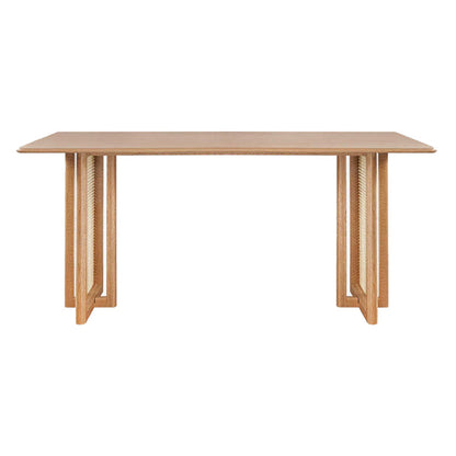 Contemporary Khaki Rectangle Dining Table Solid Wood Standard Dining Table for Kitchen Without Chairs Clearhalo ' dining_table' 'Dining Tables & Seating' 'Dining Tables' 'furn' 'furn_dining_table' 'Furniture' 'furniture_dining_table' 'Kitchen & Dining Furniture' 'kitchen&dining_furn' 'kitchen' 'kitchen_dining_table' 3902983