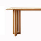 Contemporary Khaki Rectangle Dining Table Solid Wood Standard Dining Table for Kitchen Clearhalo ' dining_table' 'Dining Tables & Seating' 'Dining Tables' 'furn' 'furn_dining_table' 'Furniture' 'furniture_dining_table' 'Kitchen & Dining Furniture' 'kitchen&dining_furn' 'kitchen' 'kitchen_dining_table' 3902988