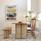 Contemporary Khaki Rectangle Dining Table Solid Wood Standard Dining Table for Kitchen Clearhalo ' dining_table' 'Dining Tables & Seating' 'Dining Tables' 'furn' 'furn_dining_table' 'Furniture' 'furniture_dining_table' 'Kitchen & Dining Furniture' 'kitchen&dining_furn' 'kitchen' 'kitchen_dining_table' 3902990